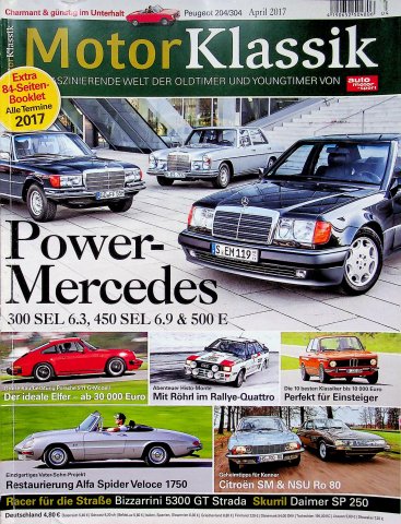 Deckblatt Motor Klassik (04/2017)